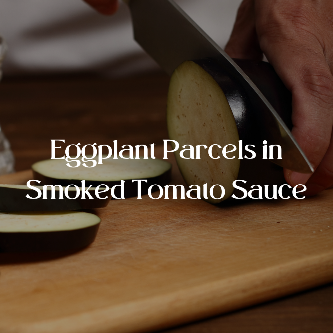 Eggplant Parcels in Smoked Tomato Sauce