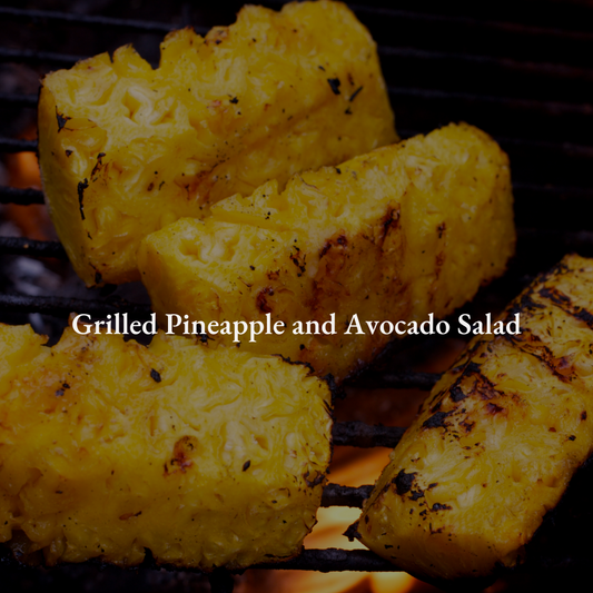 Grilled Pineapple and Avocado Salad