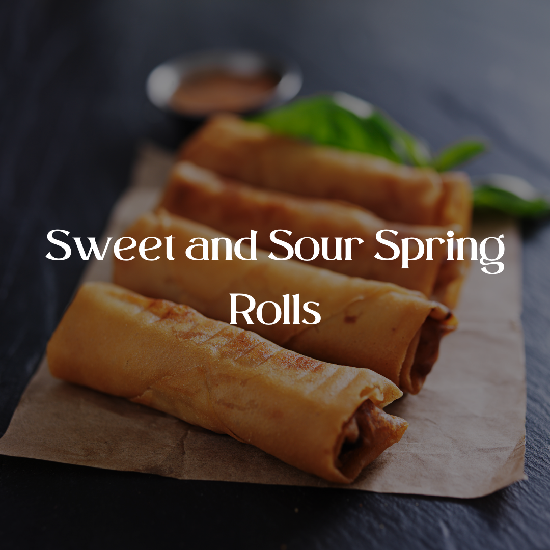 Sweet and Sour Spring Rolls